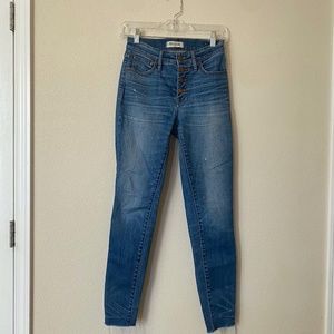 Madewell Jean - 9" HIGH RISE SKINNY